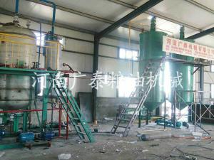 新疆菜籽油精煉設備安裝現場(chǎng)5 