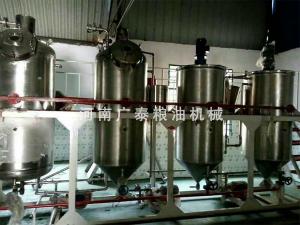 油脂加工成套設備生產(chǎn)線(xiàn)